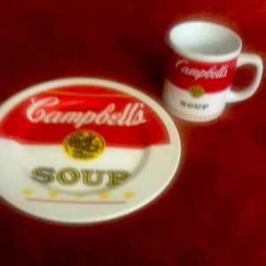 Campbell’s Soup Plate & Mug